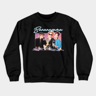 Vintage-Styled 80s Bananarama Design Crewneck Sweatshirt